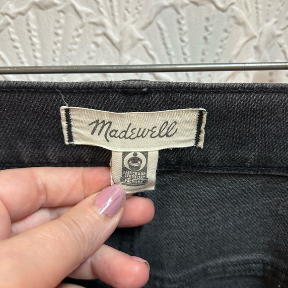 Madewell Black Cali Demi-Boot Size 27 Denim - Picture 5 of 9